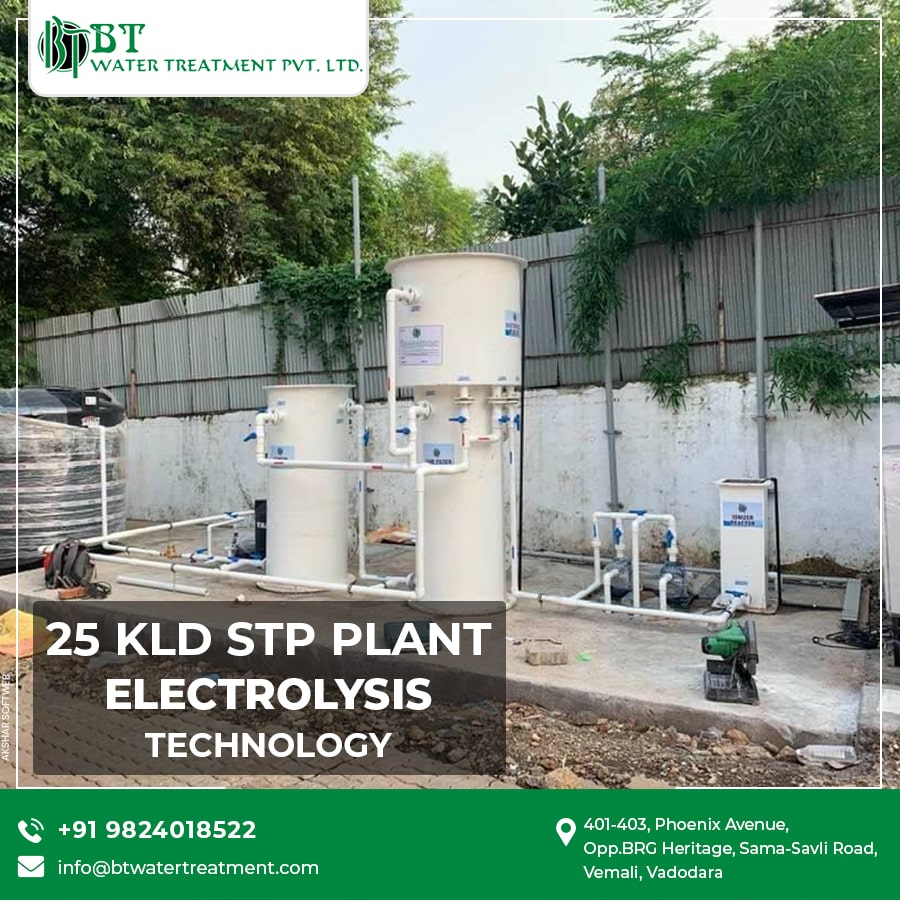 Electrolytic Sewage Treatment Plants