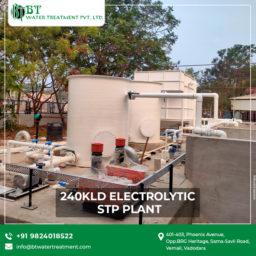 Electrolytic Sewage Treatment Plant Supplier in Dahej