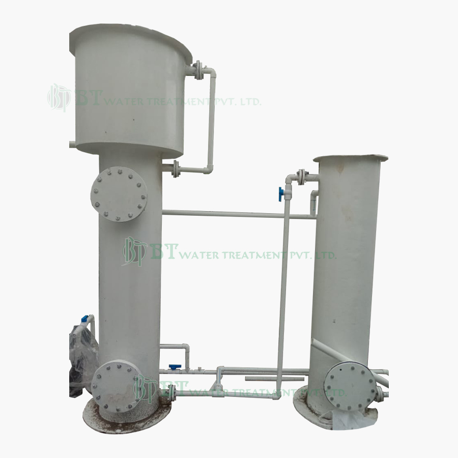 electrolytic sewage treatment plant