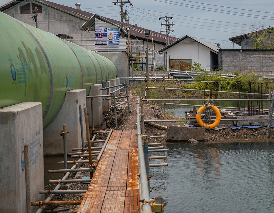 Electrolytic Sewage Treatment